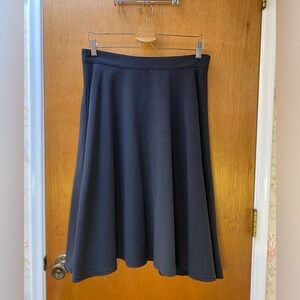 Black Rock Steady XL A-Line Circle Skirt Rockabilly Skirt